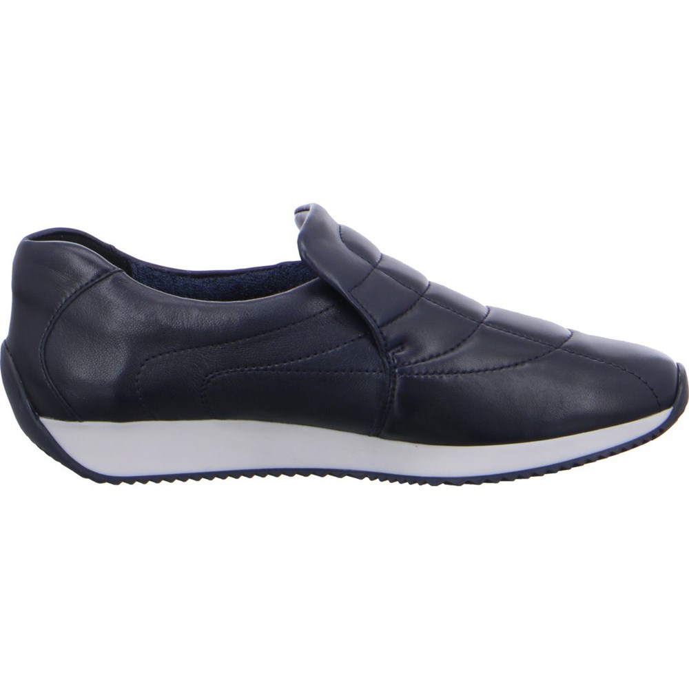 Loafers ARA slip-ons Gil 2.0 Bleu Femme | UDV-93660701