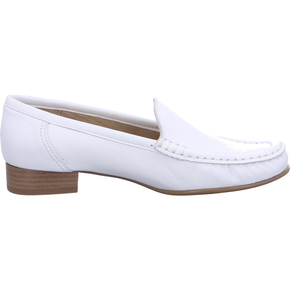 Loafers ARA Atlanta Blanche Femme | ZJY-97526959