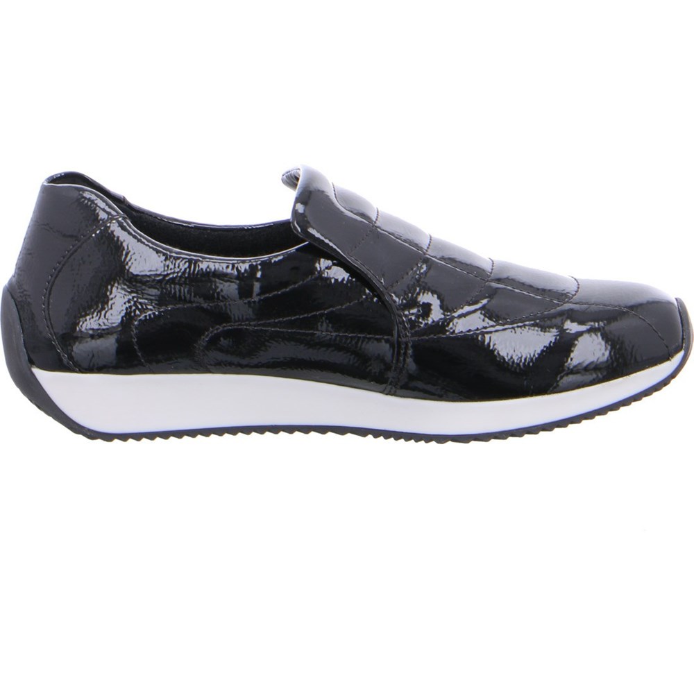 Loafers ARA slip-ons Gil 2.0 Noir Femme | QNF-99558515