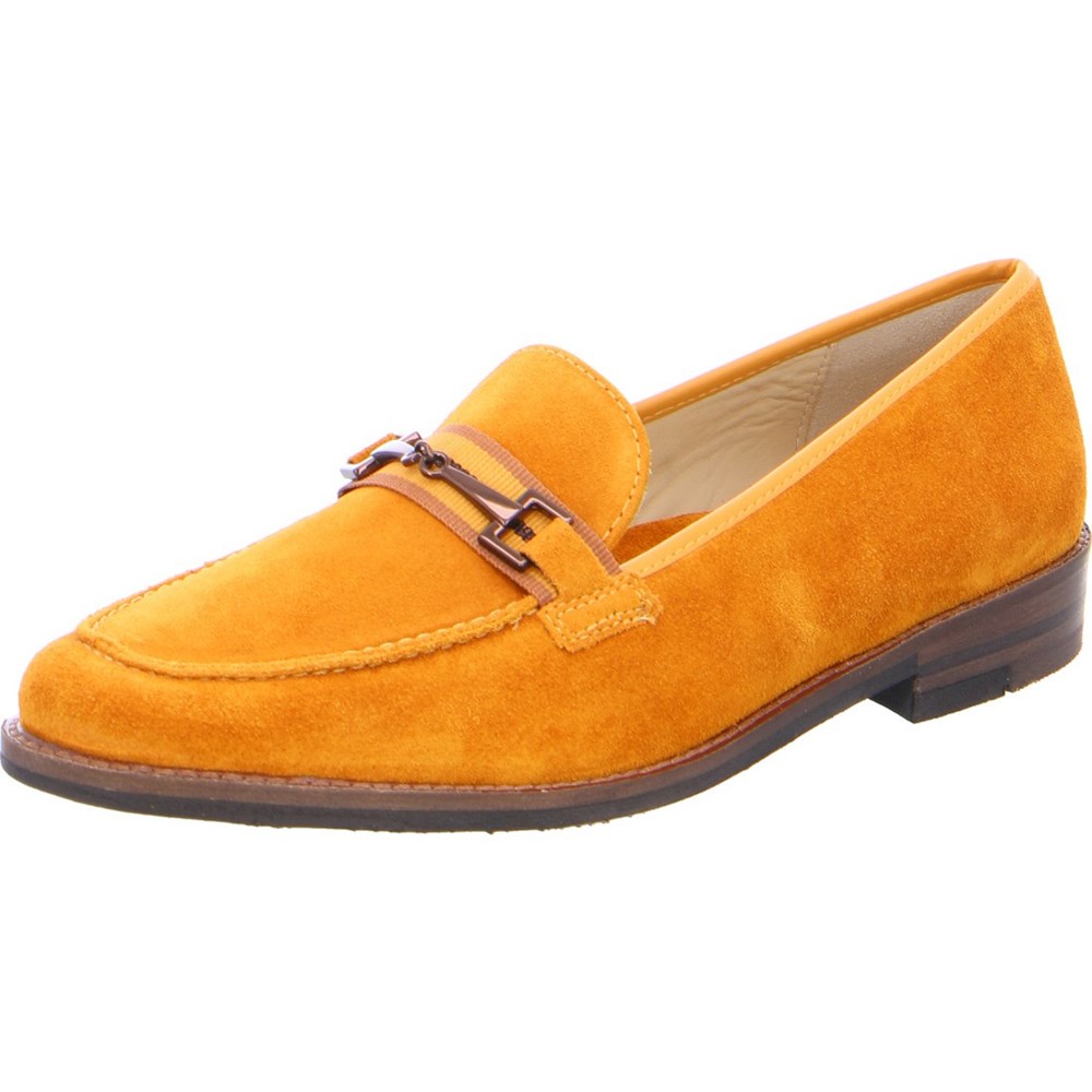 Loafers ARA slip-ons Kent Jaune Femme | BFD-77226628