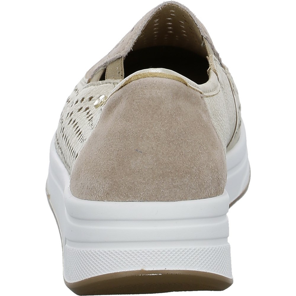 Loafers ARA Sapporo platin Beige Femme | KTQ-78677183