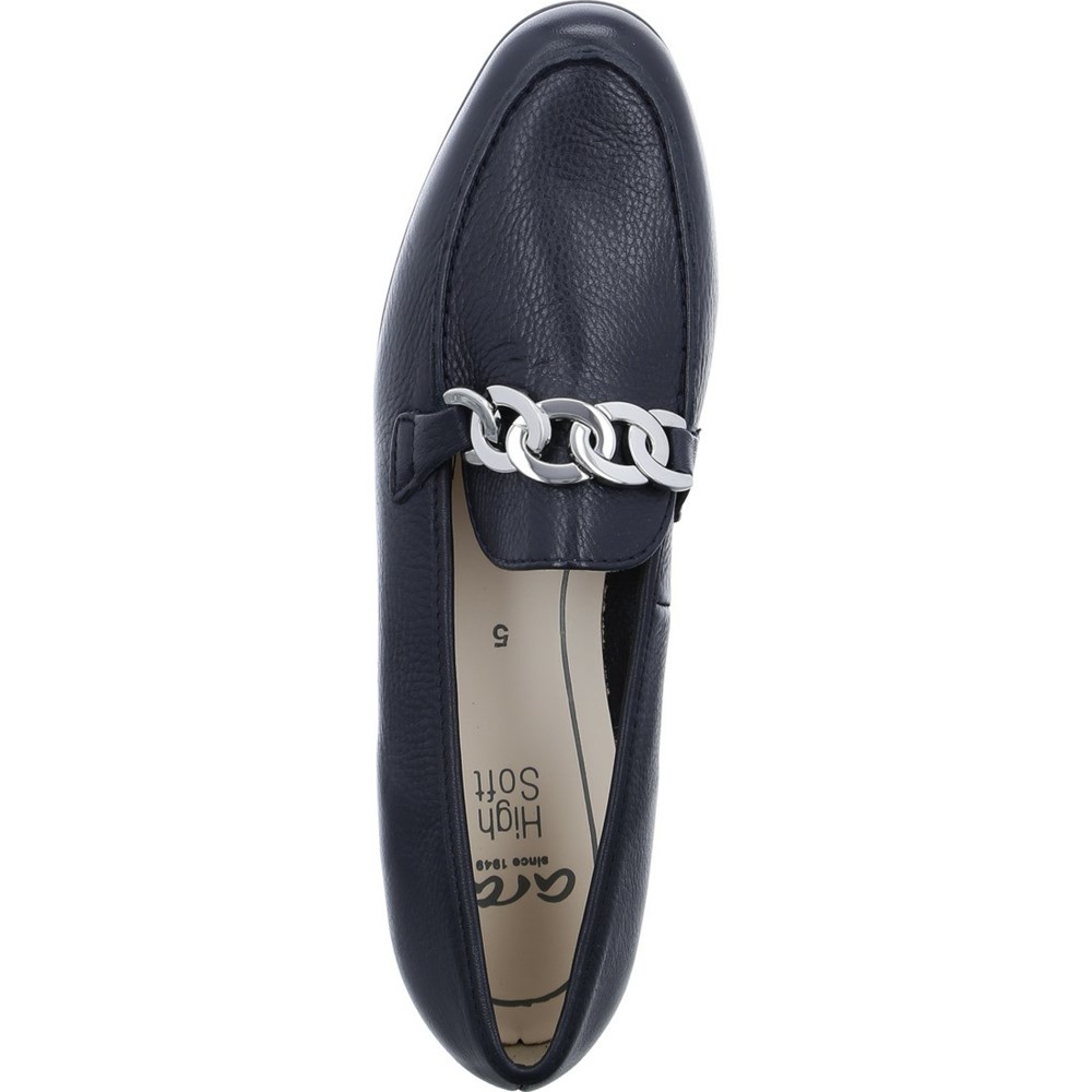 Loafers ARA Kent Bleu Femme | ZDV-22096895