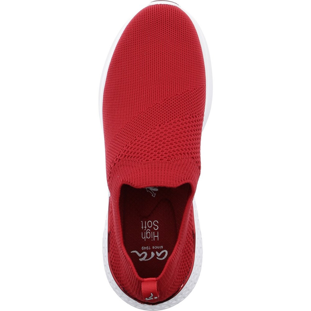 Loafers ARA Maya Rouge Femme | CJV-29311523