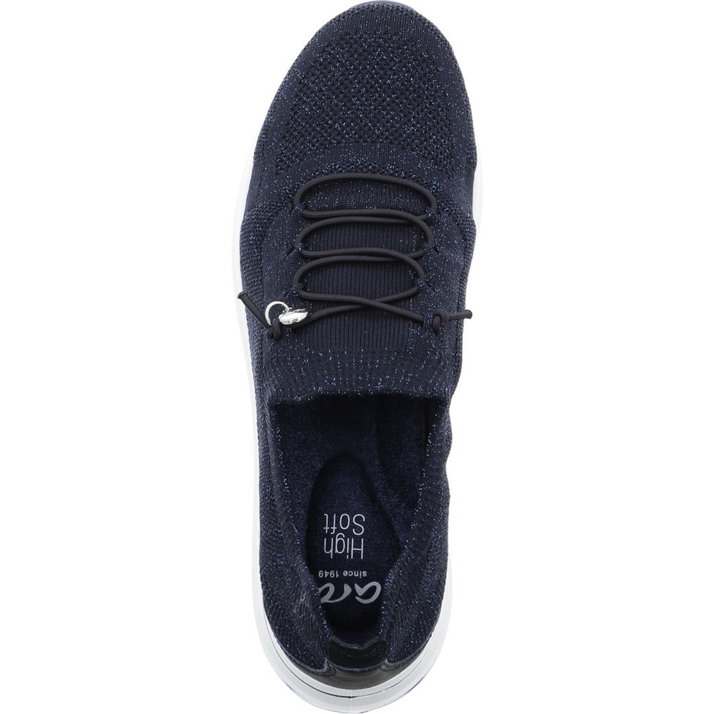 Loafers ARA Osaka Bleu Femme | QRM-25896444