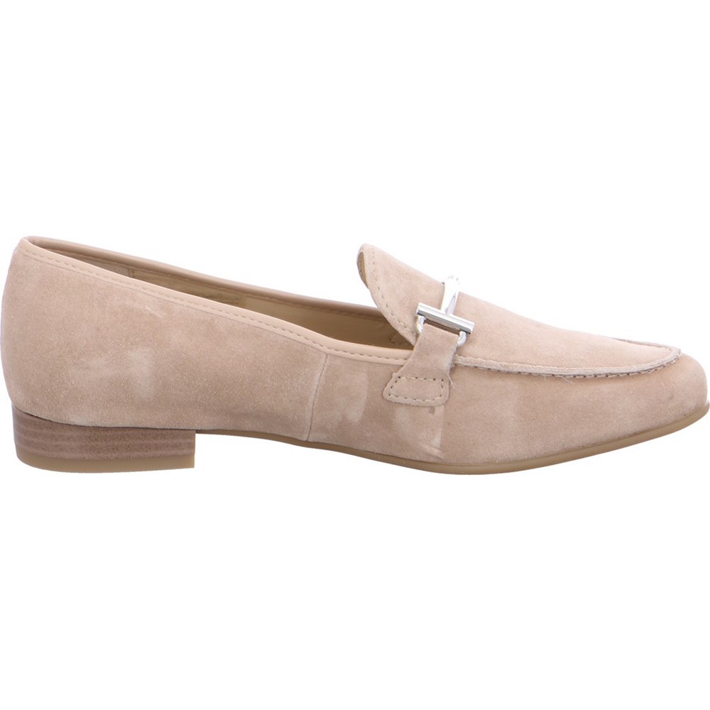 Loafers ARA Kent Beige Femme | TCM-65698103