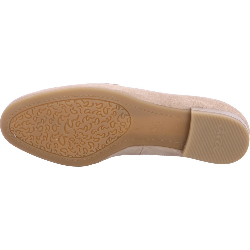 Loafers ARA Kent Beige Femme | TCM-65698103