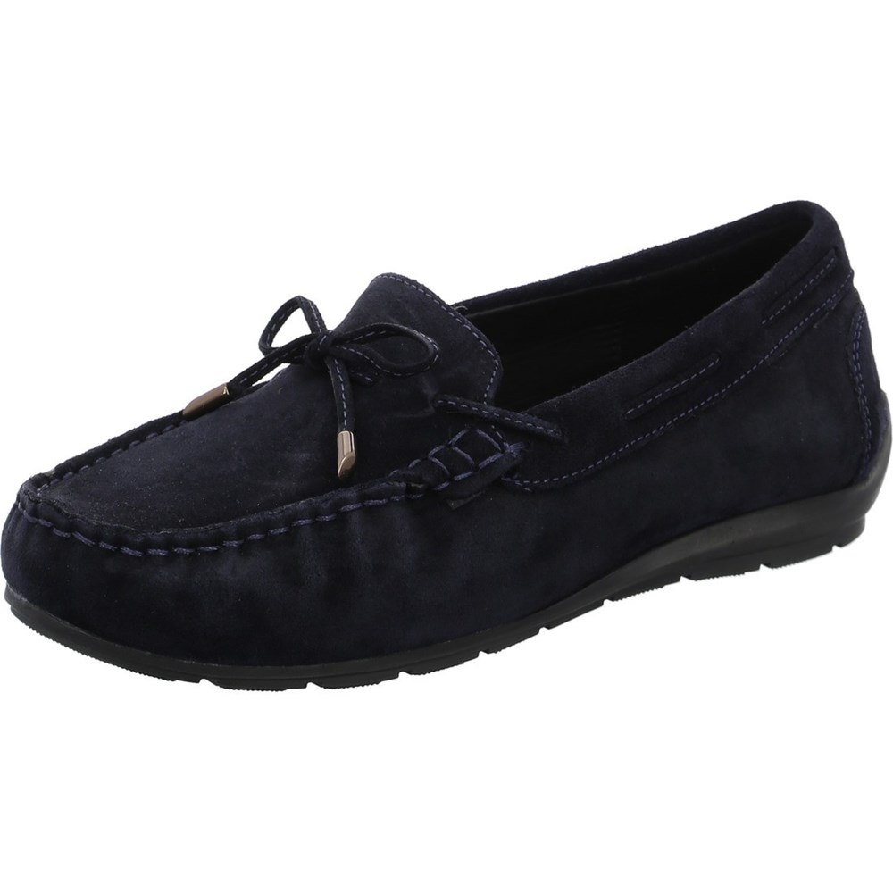 Loafers ARA Alabama Bleu Femme | QDK-44884135