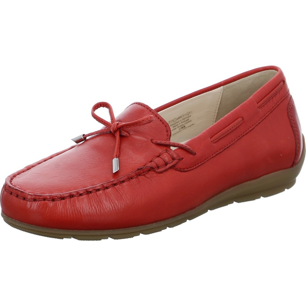 Loafers ARA Alabama flame Rouge Femme | VYP-30549624