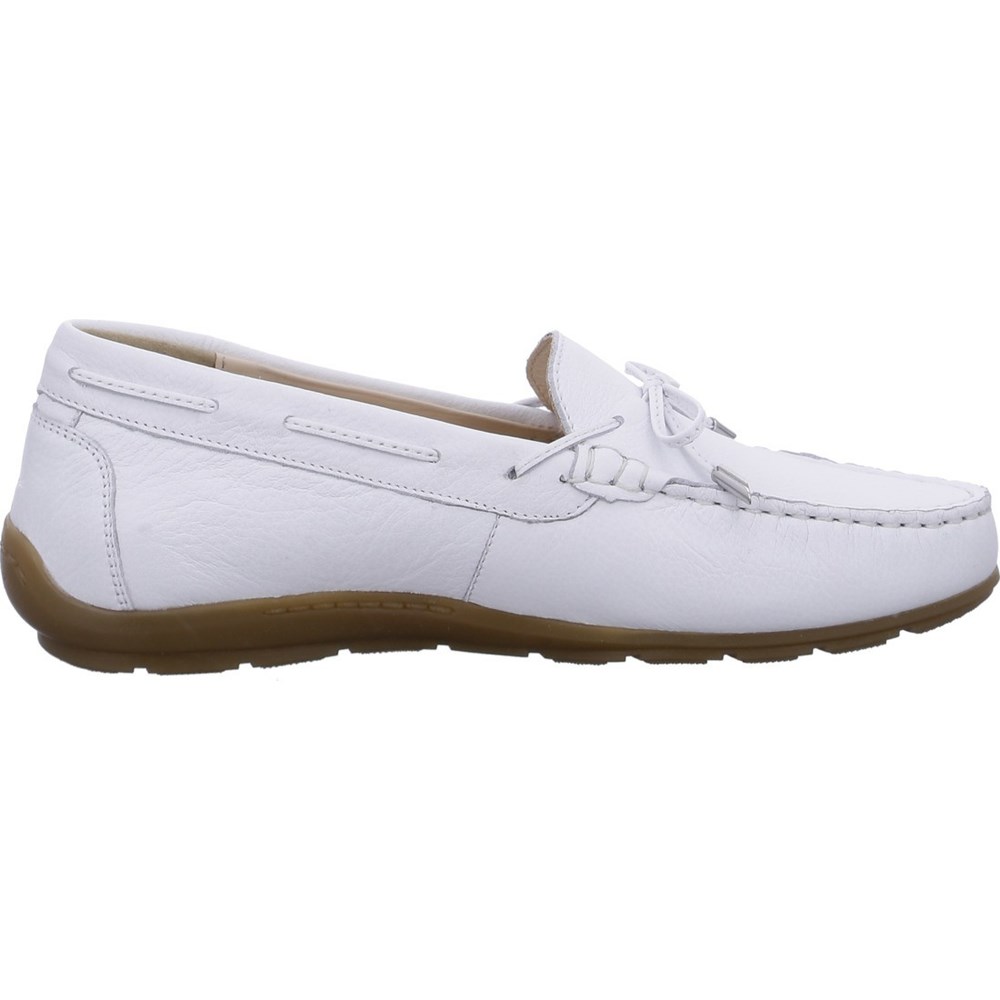 Loafers ARA Alabama Blanche Femme | YCT-43325305