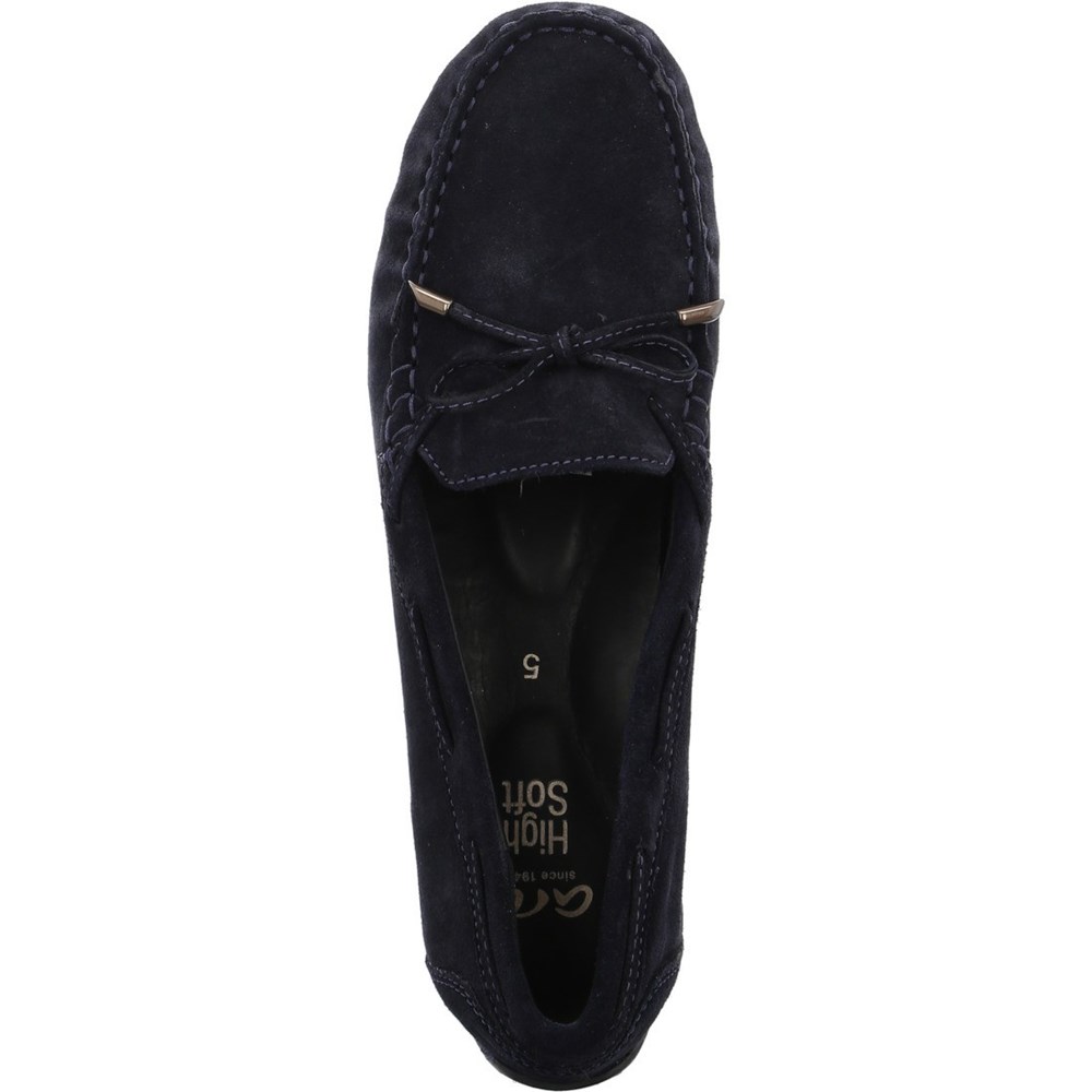 Loafers ARA Alabama Bleu Femme | QDK-44884135