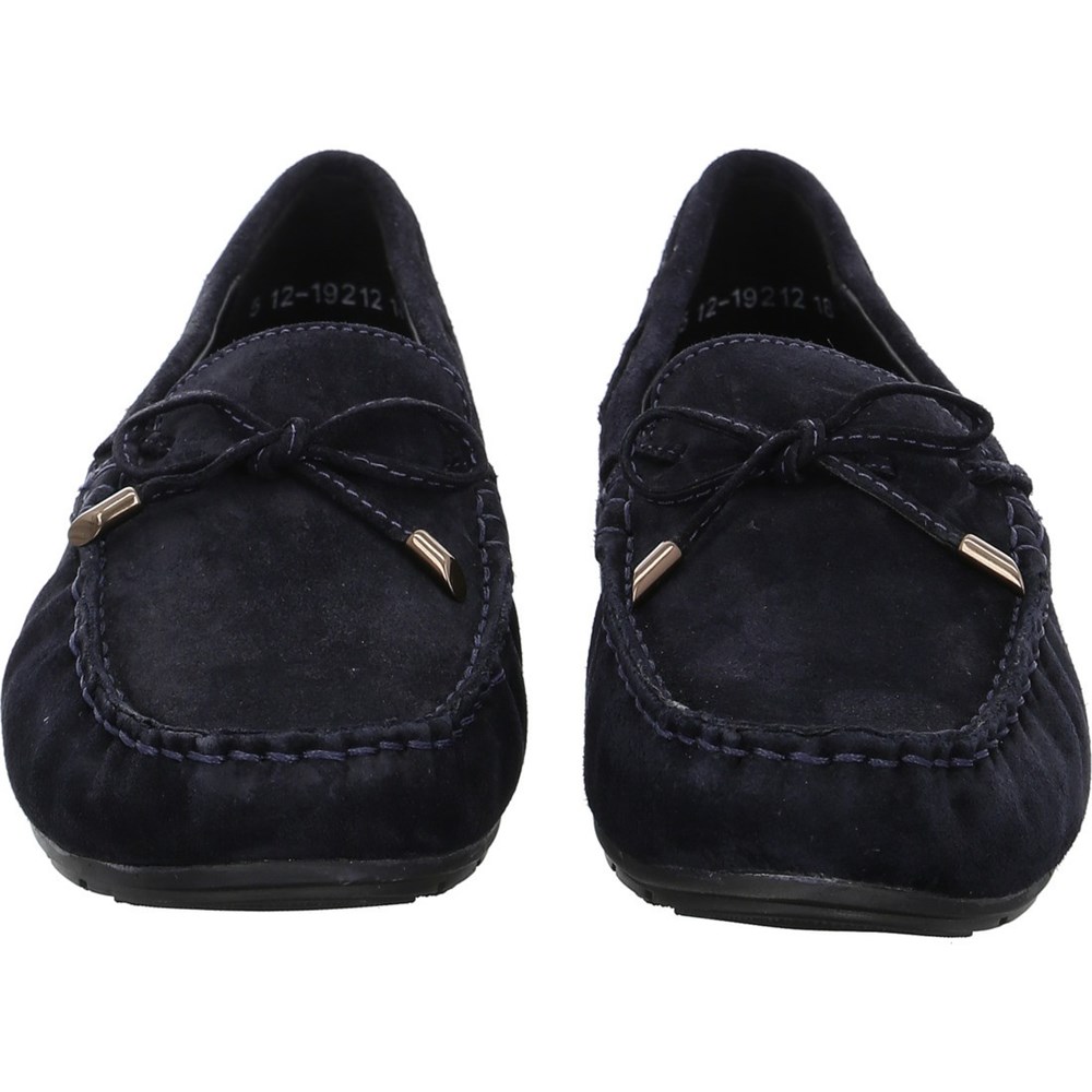 Loafers ARA Alabama Bleu Femme | QDK-44884135