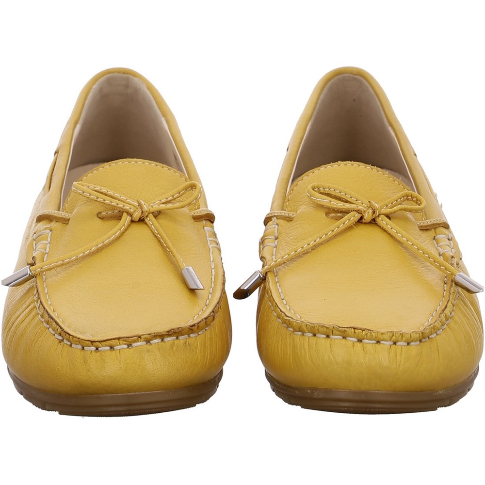 Loafers ARA Alabama sole Jaune Femme | SGN-57140712