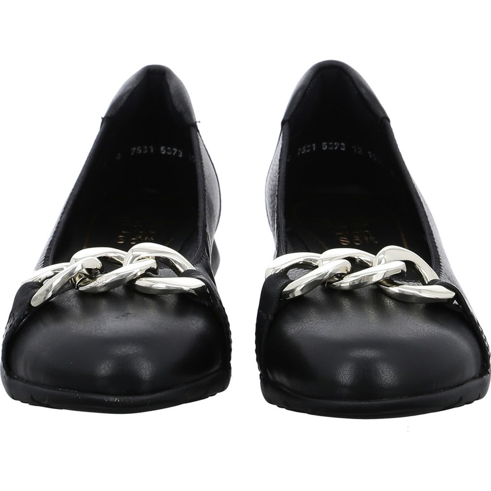 Loafers ARA Sardinia Noir Femme | GKS-81761153