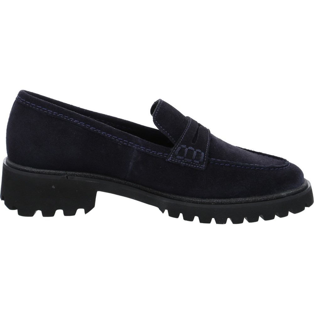 Loafers ARA Kent Bleu Femme | FGA-21453389