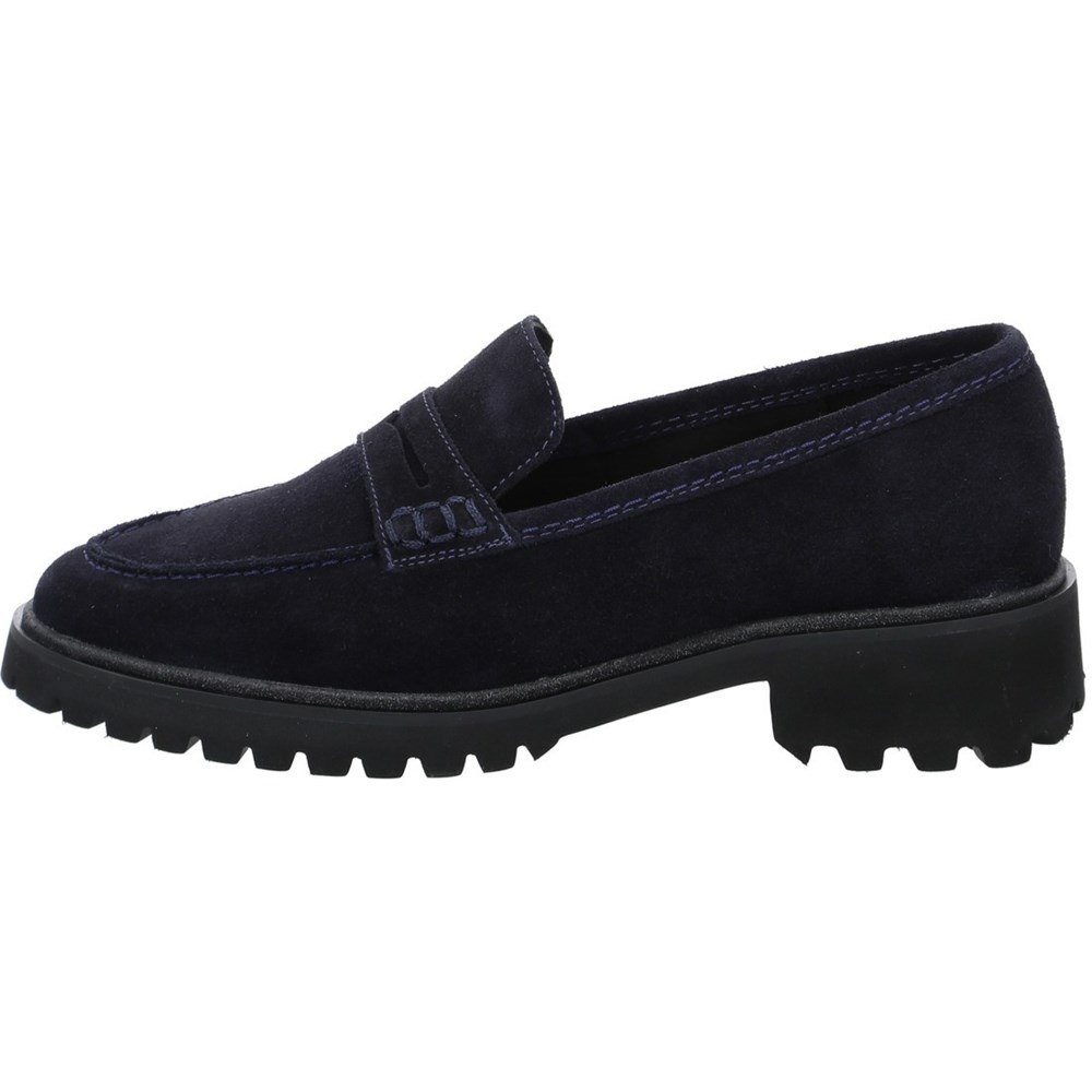 Loafers ARA Kent Bleu Femme | FGA-21453389