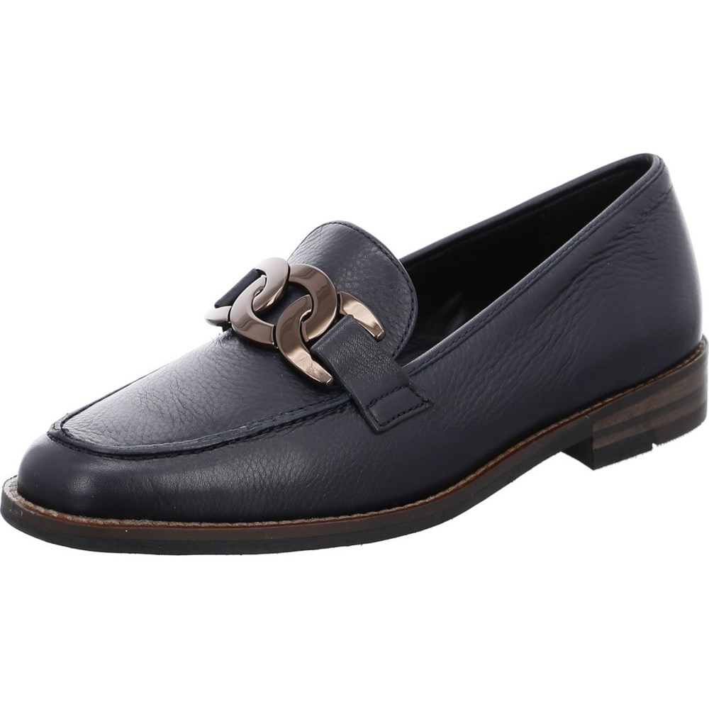 Loafers ARA Kent Bleu Femme | XJE-00918224