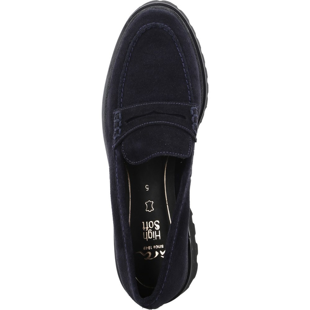 Loafers ARA Kent Bleu Femme | FGA-21453389