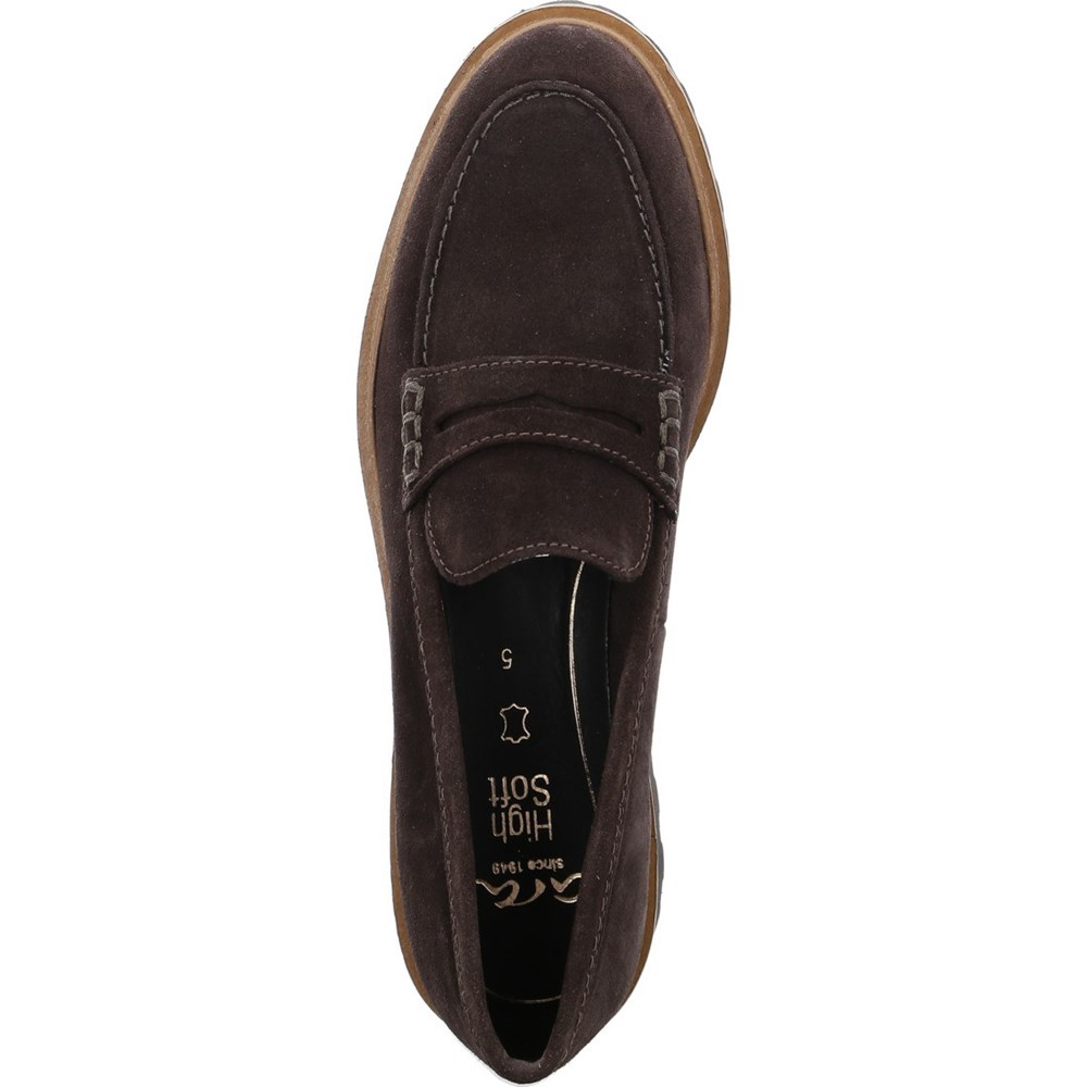 Loafers ARA Kent moro Marron Femme | WIE-99338112