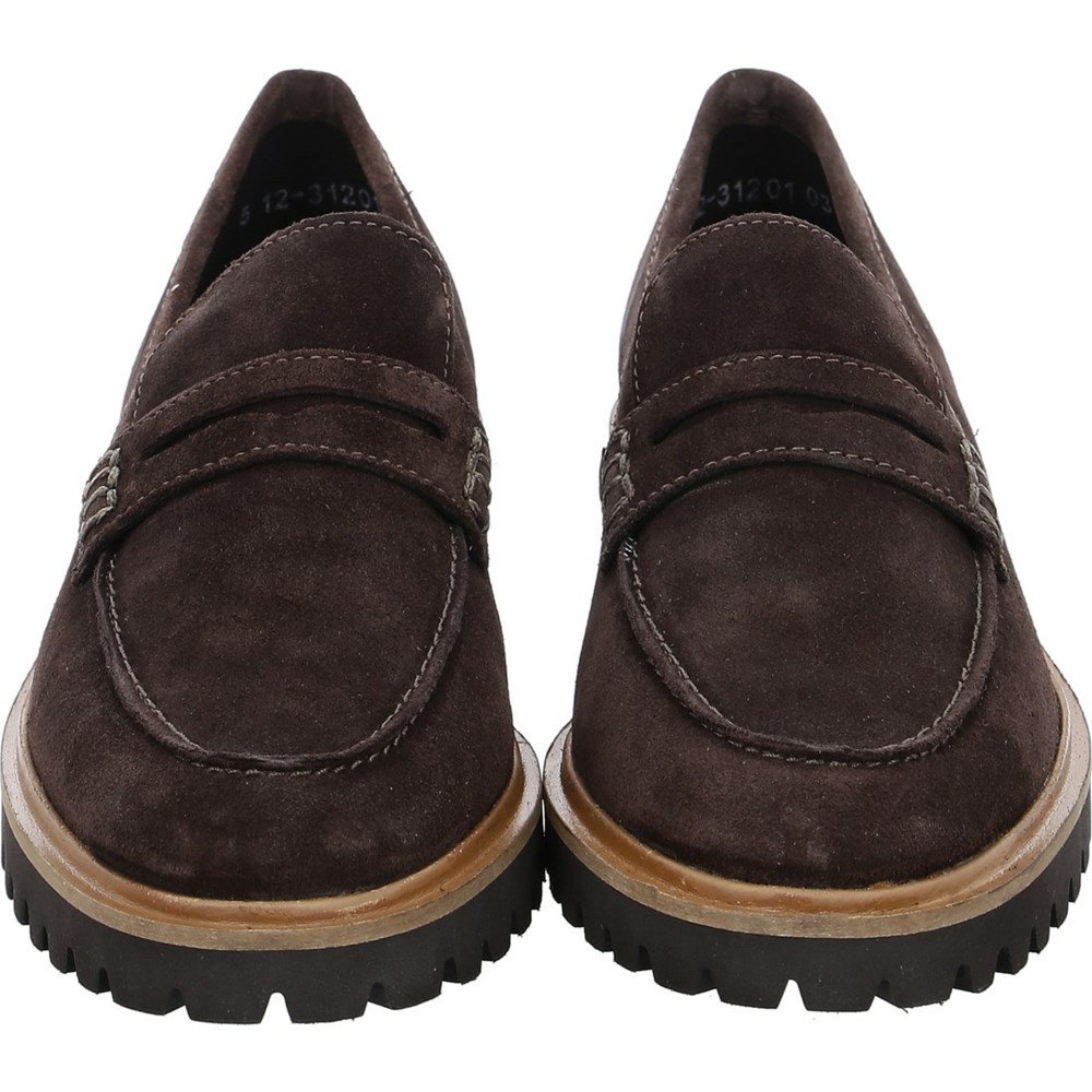 Loafers ARA Kent moro Marron Femme | WIE-99338112