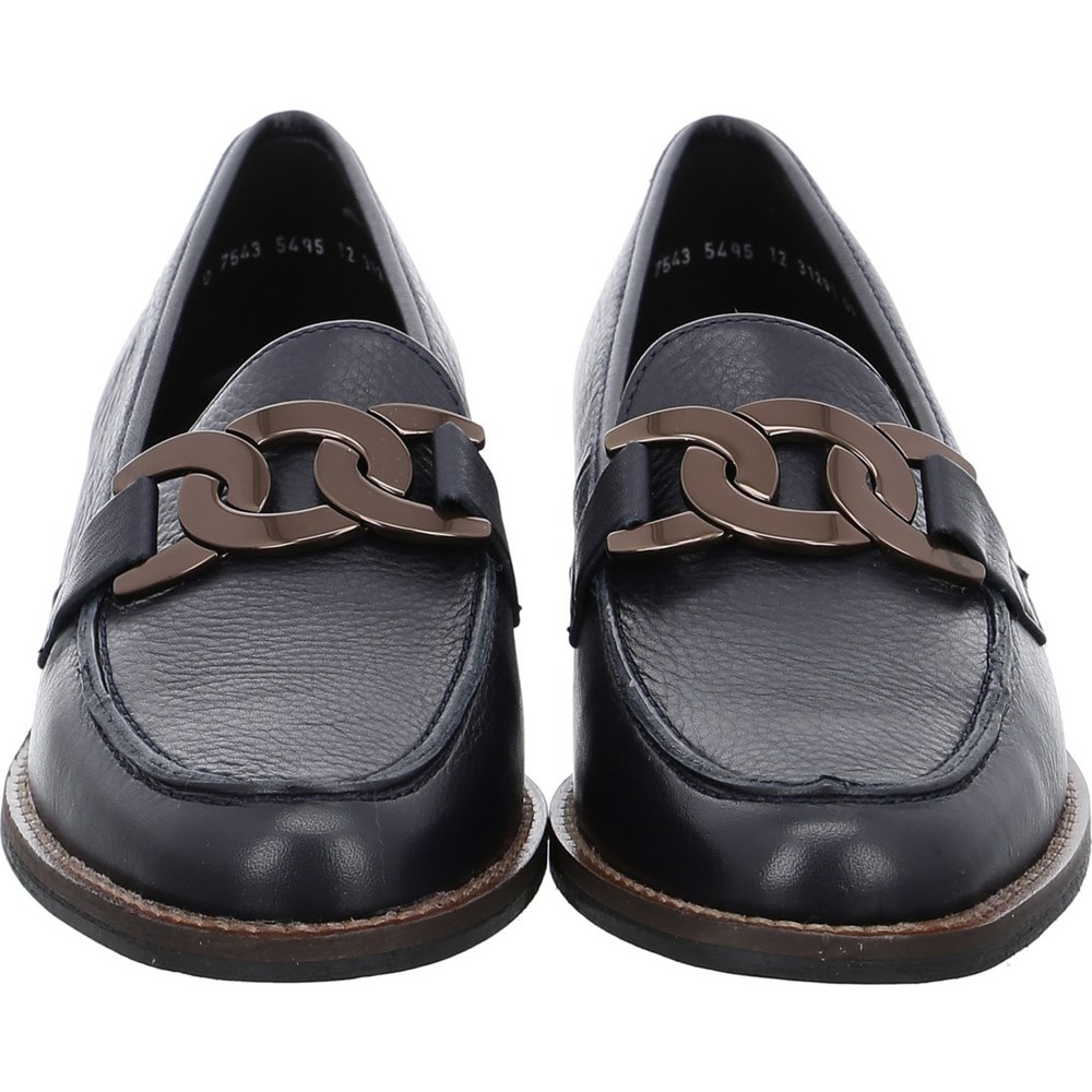 Loafers ARA Kent Bleu Femme | XJE-00918224