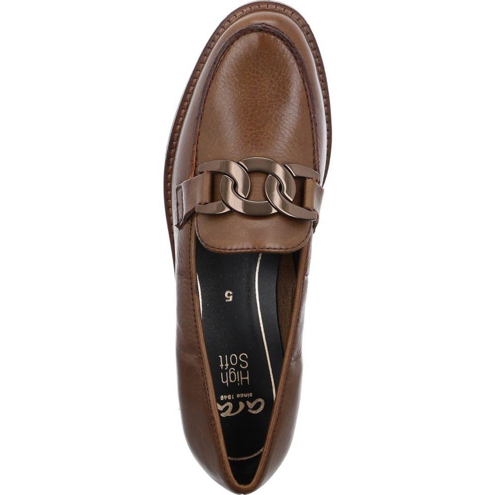 Loafers ARA Kent nuts Marron Femme | HLX-58578979