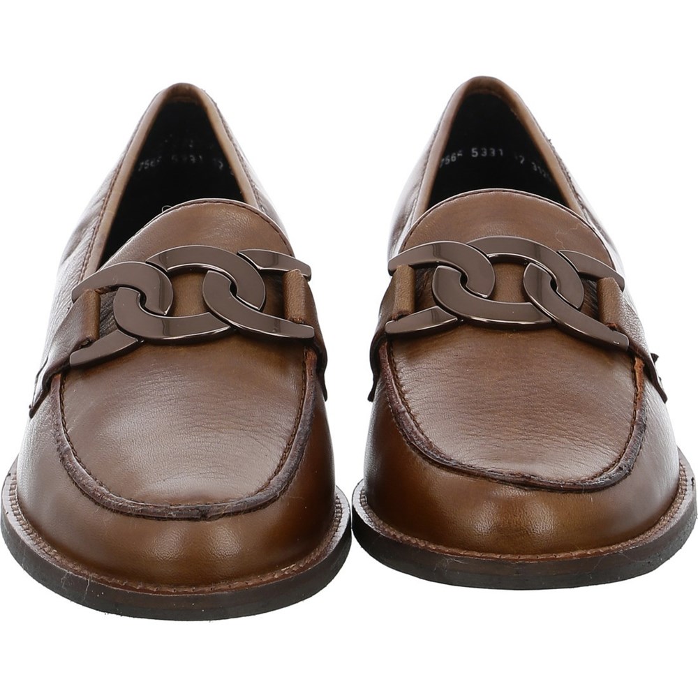 Loafers ARA Kent nuts Marron Femme | HLX-58578979