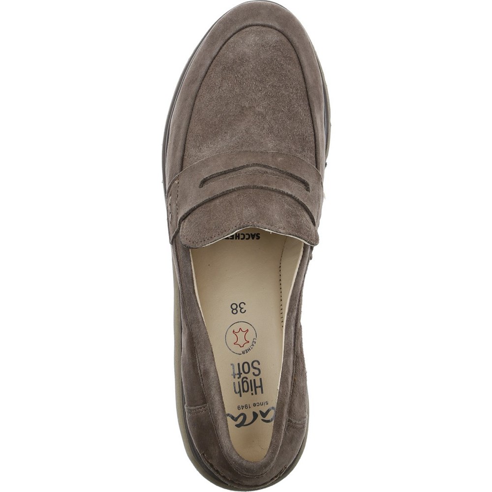 Loafers ARA Bari taiga Grise Femme | FIC-99110338