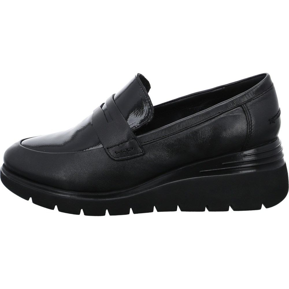 Loafers ARA Bari Noir Femme | FSJ-82021682