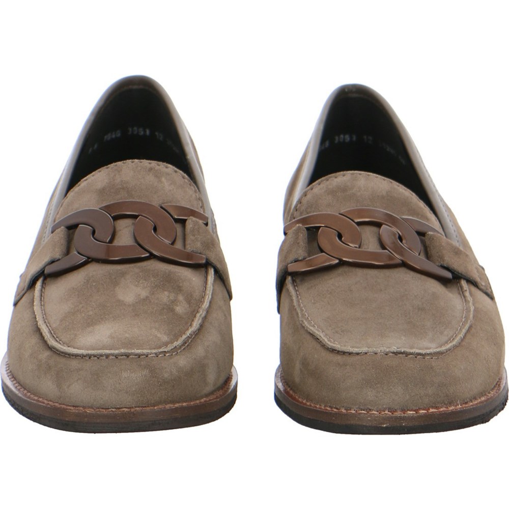 Loafers ARA Kent taiga Grise Femme | YVL-51640014