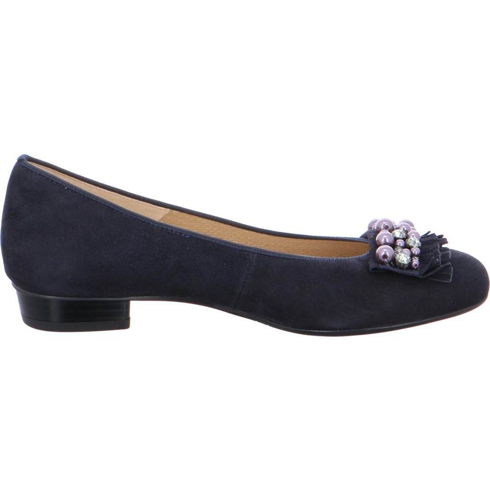 Ballerine ARA Bari Bleu Femme | GNB-44412339