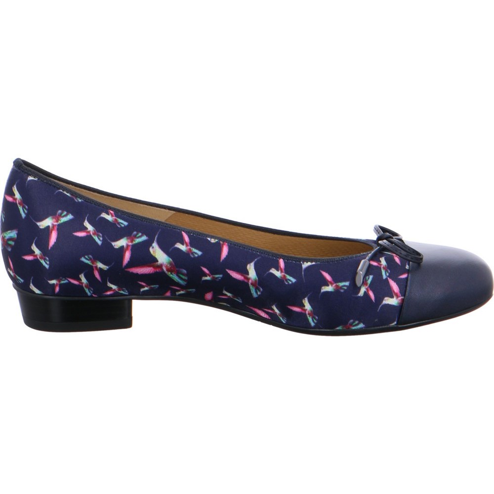 Ballerine ARA Bari Bleu Femme | ILU-44862058