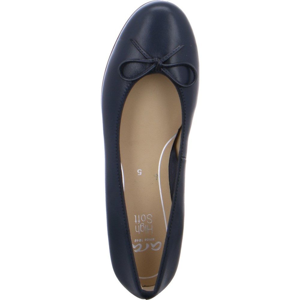 Ballerine ARA Sardinia Bleu Femme | HKT-14363009