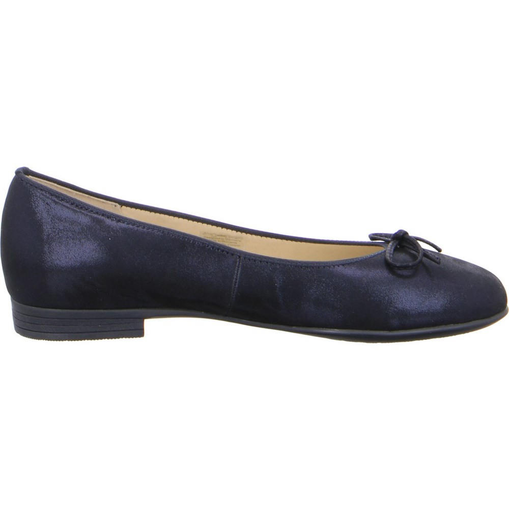 Ballerine ARA Sardinia Bleu Femme | ACL-82898433