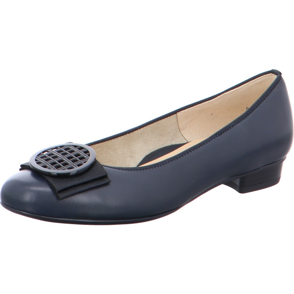 Ballerine ARA Bari Bleu Femme | TRU-27516085