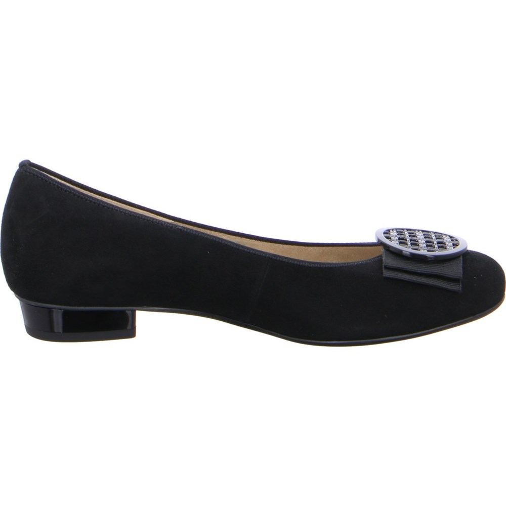 Ballerine ARA Bari Noir Femme | LIX-98663142