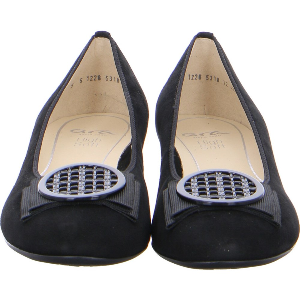 Ballerine ARA Bari Noir Femme | LIX-98663142