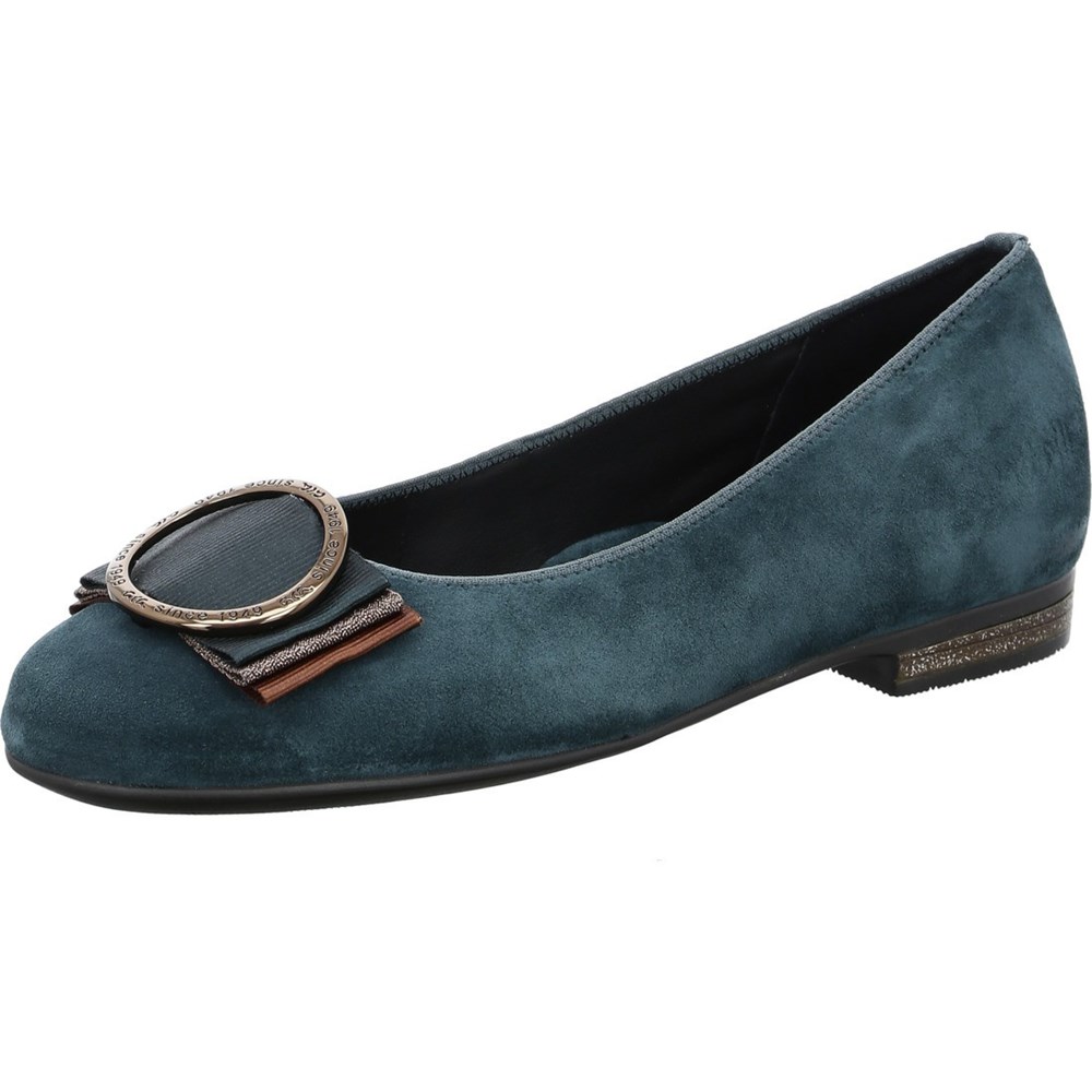 Ballerine ARA Sardinia peacock Vert Femme | TOX-11990636