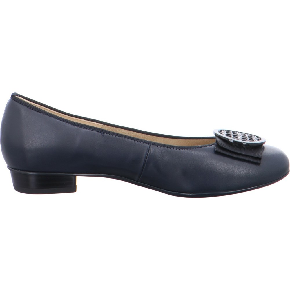 Ballerine ARA Bari Bleu Femme | TRU-27516085