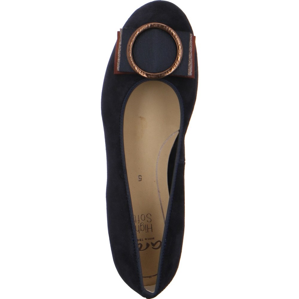 Ballerine ARA Sardinia Bleu Femme | JMH-55972785