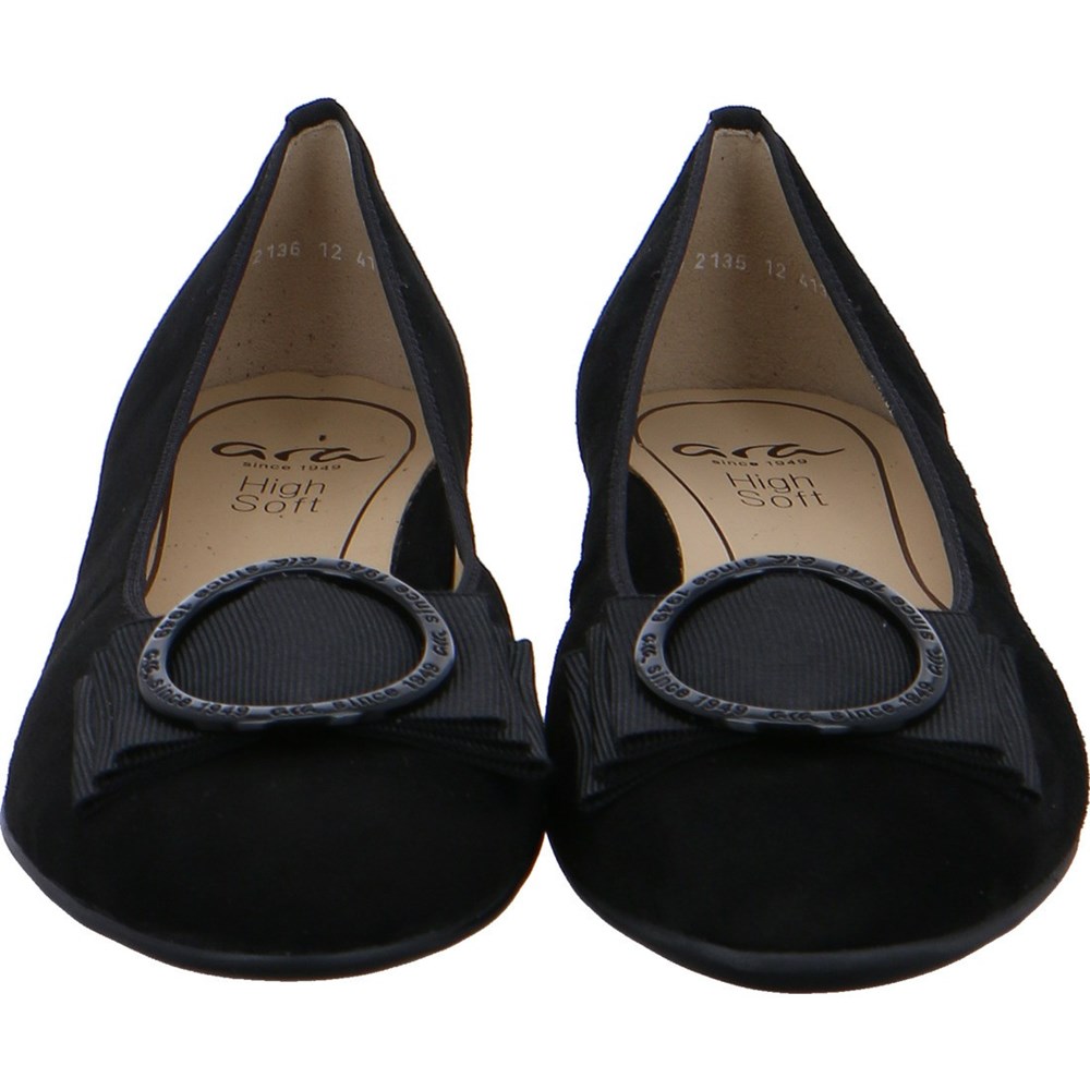 Ballerine ARA Sardinia Noir Femme | PKK-20846371