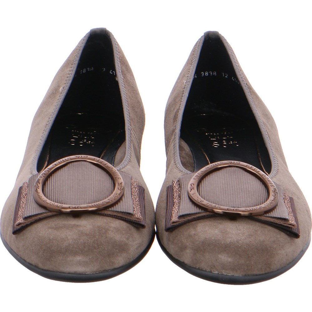 Ballerine ARA Sardinia taiga Grise Femme | ZHV-74706321