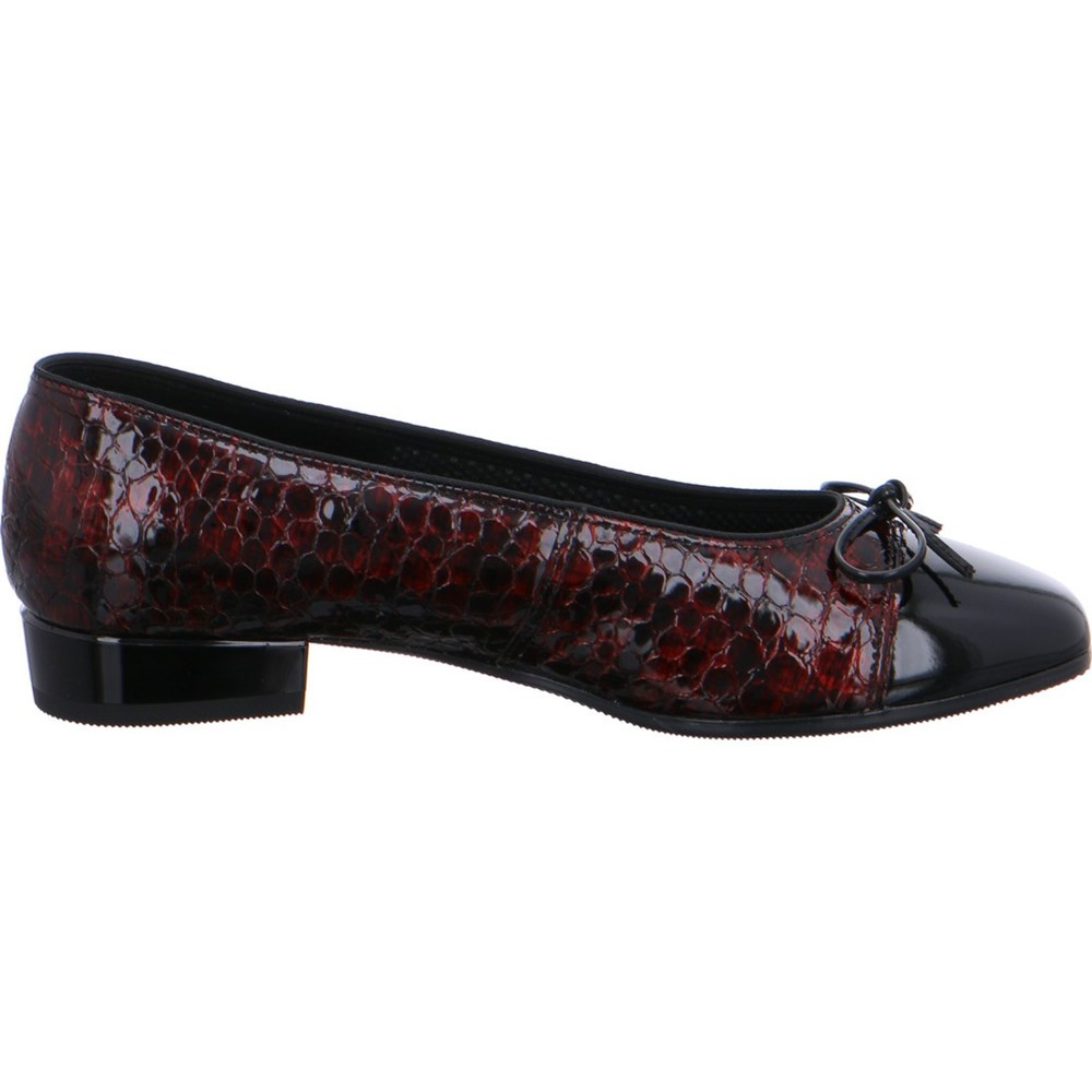 Ballerine ARA Bari Rouge Femme | XWZ-82408482