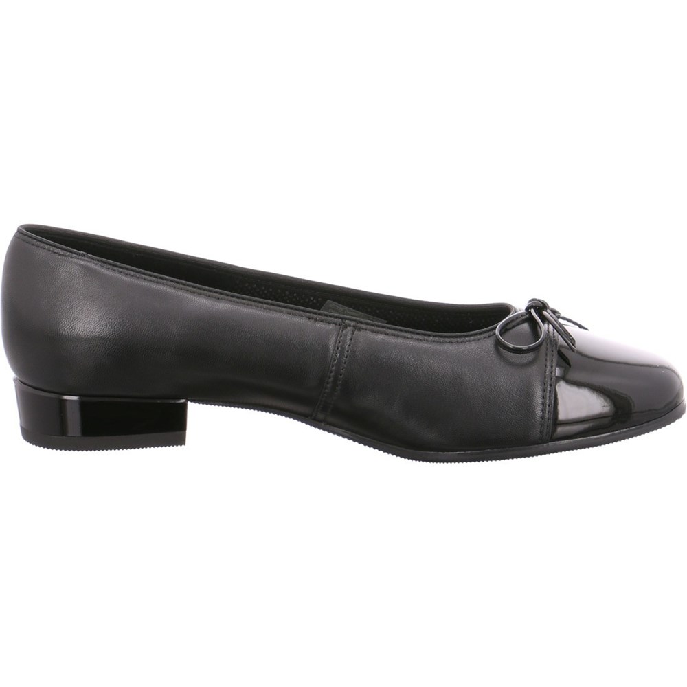 Ballerine ARA Bari Noir Femme | BXE-60282328