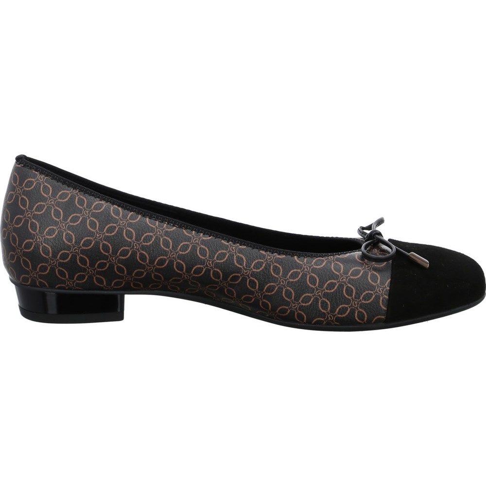 Ballerine ARA Bari Noir Femme | CGE-04830613