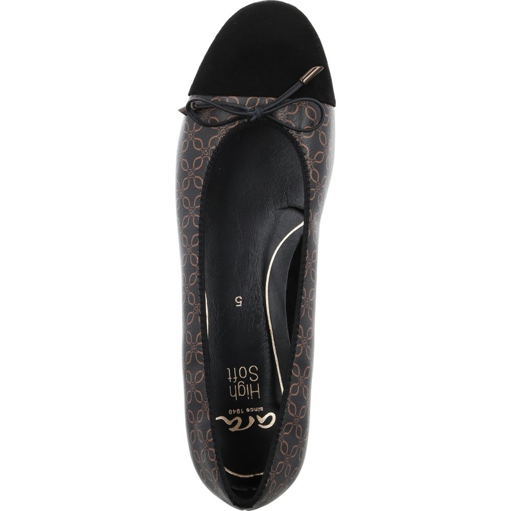 Ballerine ARA Bari Noir Femme | CGE-04830613