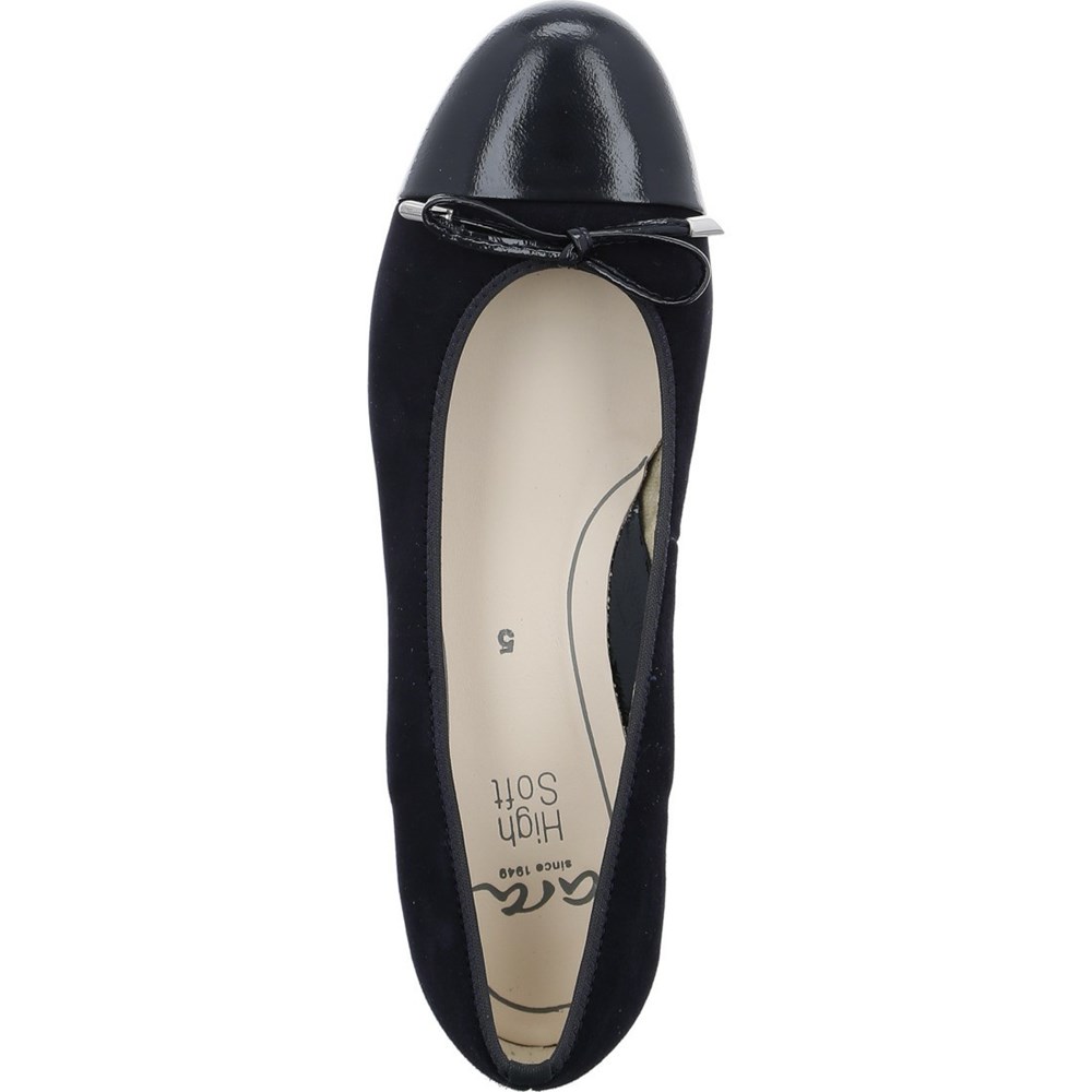 Ballerine ARA Bari Bleu Femme | XYQ-13130390