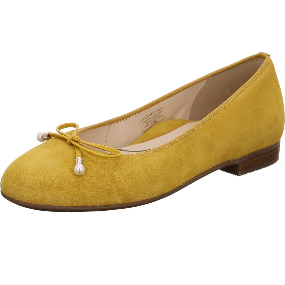 Ballerine ARA Sardinia sole Jaune Femme | TMF-17763919