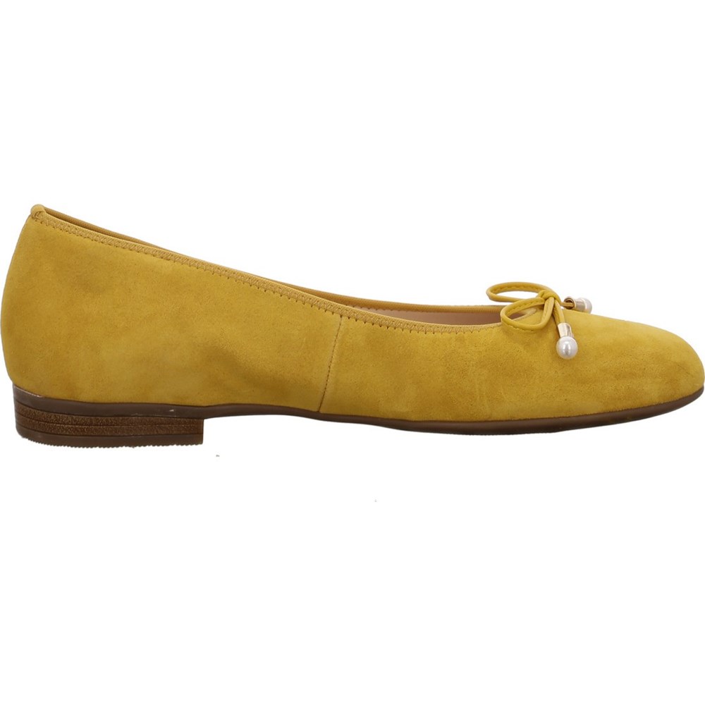 Ballerine ARA Sardinia sole Jaune Femme | TMF-17763919