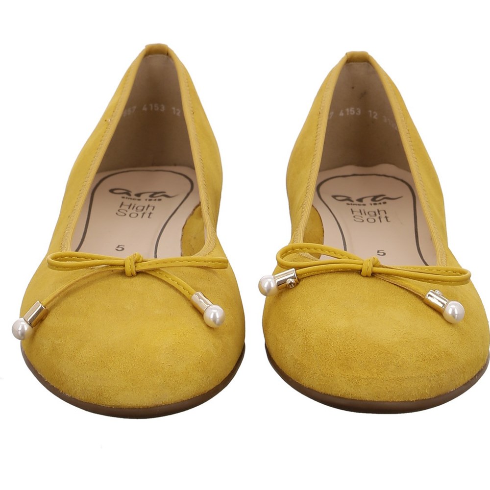 Ballerine ARA Sardinia sole Jaune Femme | TMF-17763919