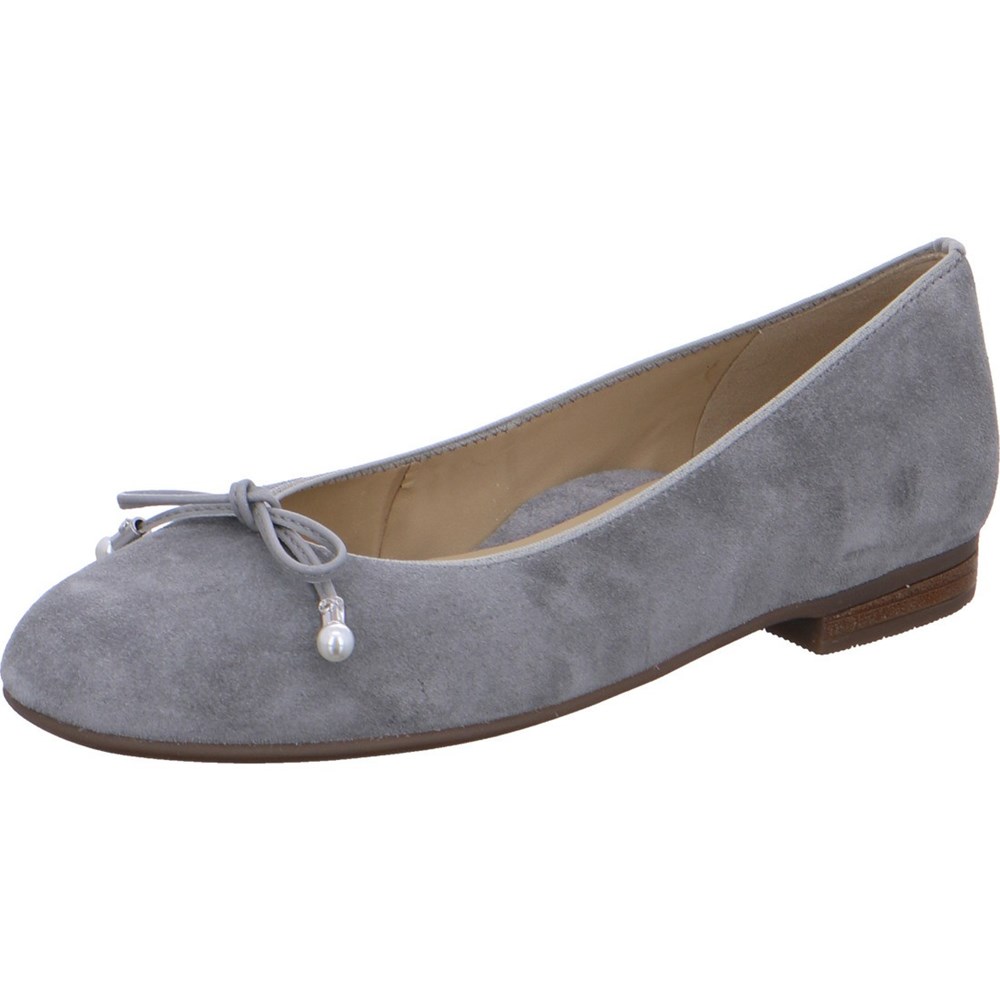 Ballerine ARA Sardinia Grise Femme | RHN-17792589